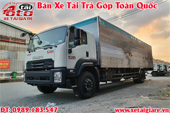 Xe Tải ISUZU 8 Tấn FVR900 Thùng Kín, XE ISUZU FVR34UE4 8T THÙNG SIÊU DÀI 9M8